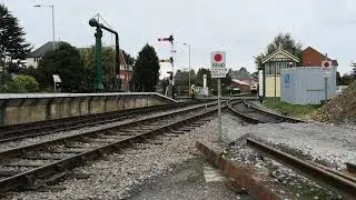 Class 47 596 hauls a passenger service from Worthing