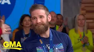 Marine who crawled across Boston Marathon finish line finishes NYC race l GMA