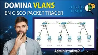 Cómo configurar VLANS en Cisco Packet Tracer 2025 (Paso a Paso)