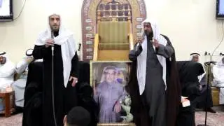 ناعيه الزهراء بين الثنائي الشيخ مرتضى الجمعه و الملا حسن المريحل في أربعينية الحاج أحمد المريحل
