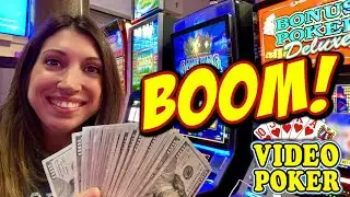 She Went Rogue! 😮 High Limit Video Poker Jackpot