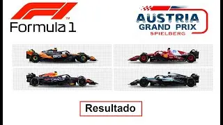 Fórmula 1 - 2025 - GP da Áustria - Resultado