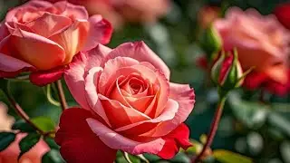 Relaxing Flower Garden: Calming Sounds for Stress Relief 🌸