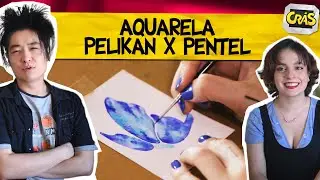 Caro X Barato - Aquarela PELIKAN X PENTEL | Sketch Crás