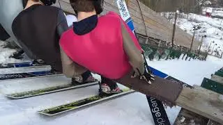 Ski jump Westby triple jump