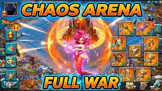 🔴 LIVE Chaos Arena Lords Mobile | Full War &bull; Test Kastil Rally