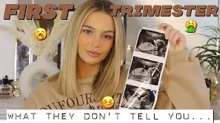 MY FIRST TRIMESTER STORY | SYMPTOMS, SICKNESS & THINGS PEOPLE DON'T TELL YOU