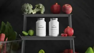 Fruits & Veggies Vitamins Supplement - Amen Superfood - Dark Greens - Pome Citrus Fruits - Codeage