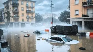 TSUNAMI 2025: Taiwan Destroyed by Monster Waves and the Strongest Storm in History