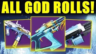 Destiny 2: New Dawning 2020 Weapon GOD ROLLS! (Never-Before-Seen Combos!)