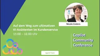 Auf dem Weg zum ultimativen KI‑Assistenten im Kundenservice -  Nicole Enders - CoCoCo 2025