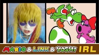 Mario & Link & Yoshi in Real Life | Funny Videos ＃3966