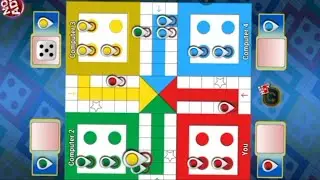 Ludo King Game in 4 Playera | Ludo Game in 4 Players | Ludo King Gameplay #ludogame