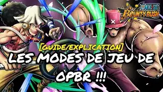 GUIDE DU MENU ET DES MODES DE JEU DE ONE PIECE BOUNTY RUSH !!! | [CONSEIL POUR D&Eacute;BUTANT]