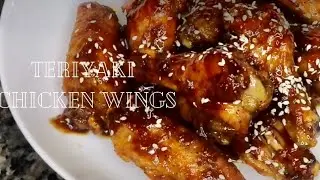 Легко запеченные куриные крылышки терияки