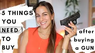 5 THINGS TO BUY AFTER BUYING A GUN & GIVEAWAY | Important investments into your journey as gun-owner
