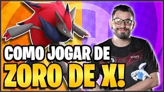 COMO JOGAR DE ZOROARK DE X! 🦊✖️ O mais mec&acirc;nico do Pok&eacute;mon UNITE!