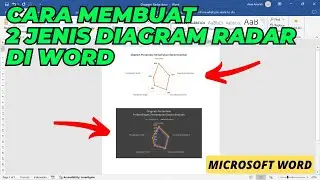 How to Make a Radar Chart in Word | Spider Chart
