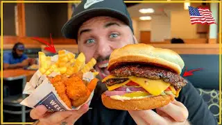 PROVANDOO O MELHOR FASTFOOD AMERICANO DE 2022 PELA PRIMEIRA VEZ NOS EUA