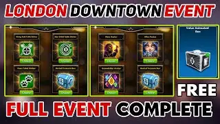 LONDON DOWNTOWN QUEST COMPLETE 🤬 | DONT PLAY THIS EVENT WASTE OF MONEY | 8 BALL POOL NEW EVENT |