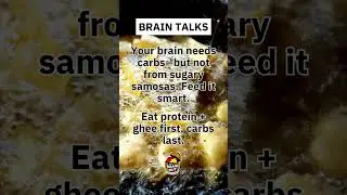 Eat Your Roti LAST #brainfoods #EnergyHack #health