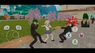 Playing Yandere simulator Genocide ending Read description