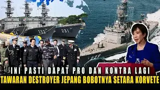 Hanya 2000 Ton, Indonesia Dapat Tawaran Destroyer Mini Bekas AL Jepang - Bagaimana Speknya?? 