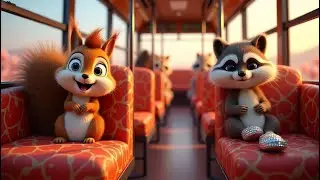The Wheels on the Bus Go Zip Zap Zoo 🚌🎶🦓 | Wild & Wacky Kids Rhyme