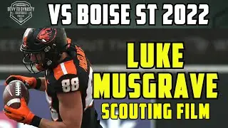 Luke Musgrave | 2023 NFL Draft Scouting Film
