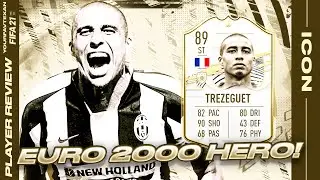 THE BEST FINISHER! FIFA 21 DAVID TREZEGUET REVIEW  - TREZEGUET 89 PLAYER REVIEW FIFA 21 ULTIMATETEAM