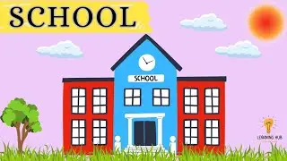 Kids vocabulary - School Supplies - Learn English for kids - English educational video