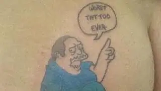 Worst tattoos of 2018 ~ What was they thinking ~
