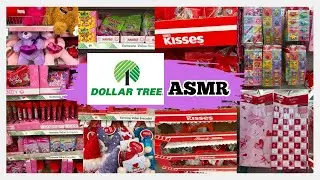 ASMR at DOLLAR TREE * Valentine's Day 2026 * Crinkles & Tapping * No Talking