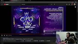 zEkO Reacciona a COMO K1NG RMX - CRESX ft  Forweark, Gorilon, xOwN, 6Tn, Zeli & Leuman