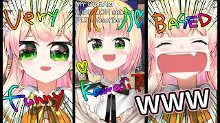Nene Messing Around in OBS Is Funny and Cute 【Hololive】【EN Sub】
