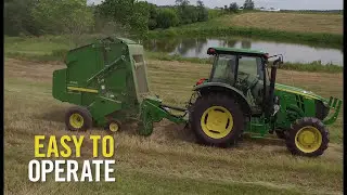 Introducing the 459E Round Baler | John Deere