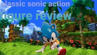 unboxing / review Sonic the Hedgehog 30th anniversary figure Classic Sonic with ring