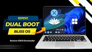 Как удалить Bliss OS из режима двойной загрузки в Windows | Пошаговое удаление загрузчика GRUB