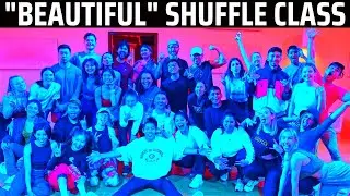 BEAUTIFUL - Bazzi Ft. Camila Cabello Remix Shuffle Dance | Kentobaby SHUFFLE BABY ACADEMY in LA