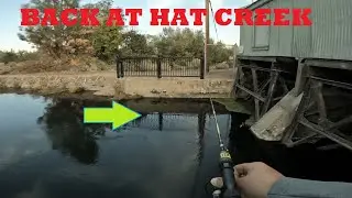 HAT CREEK FISHING IS ALWAYS A FUN TIME (Perfect Place for all ages to fish)