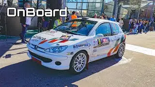 ONBOARD | Tiago Caetano / Filipe Carvalho - Peugeot 206 RC | Rali de Gondomar 2025