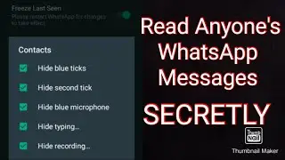 Reading whatsapp messages secretly...(Best Privacy Settings)