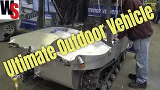 Safe Ice Fishing Vehicle For Three Person Outings from Ultimate Outdoor Vehicle Gas Powered Tracks