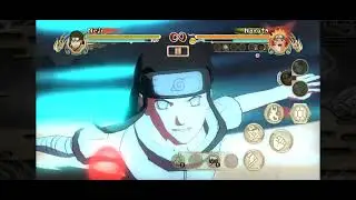 Naruto Ultimate Ninja Storm Neji vs Naruto (Nine-Tails Fox Mode)