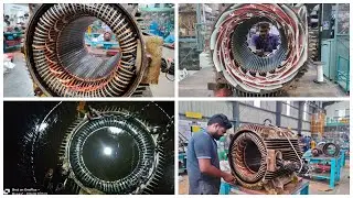 225/40KW Wind Mill Induction Generator Coil Rewinding with VPI Process ( within 52 Working Hours )