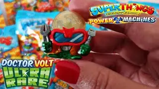 Abriendo Sobres ⚡SuperThings Power Machines⚡ Ultra Rare Doctor Volt 💡
