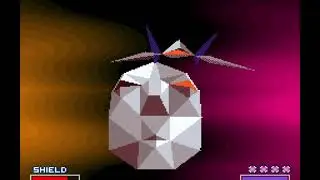 Let's Play Starfox (SNES) Part 3 Easy Path - Taking Down Andross