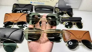 1/10|🔥K&Iacute;NH CƠN- CARAVAN Cực Hiếm , Rayban Mạ V&agrave;ng USA Sưu Tầm Thập Ni&ecirc;n 70-80