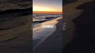 Recharge the soul with ocean waves and a good sunset