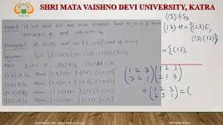 Coset, Normal Subgroup and Factor Group with Examples (Abstract Algebra MTL 6051 # 7)